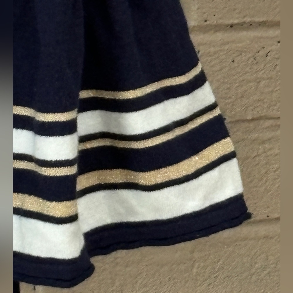 Lilly Pulitzer navy blue knit top M - Picture 6 of 11